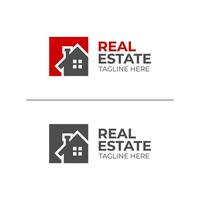 modelo de vetor de ícone de logotipo de casa imobiliária