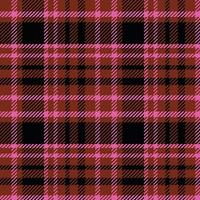 vetor de padrão xadrez, fundo de tecido tartan