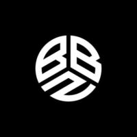 design de logotipo de carta bbz em fundo branco. conceito de logotipo de letra de iniciais criativas bbz. design de letra bbz. vetor