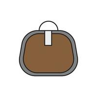 ícone de bolsa para apresentação de site de ícone de símbolo