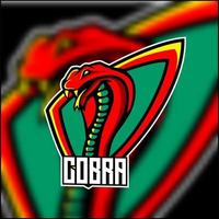 Emblema do rei Cobra mascote vetor