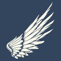 design de vetor de ícone de asas ornamentais download grátis