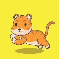 raposa japonesa leão tigre layout do zodíaco desenho animado personagem chinês pantera fofa chita leopardo onça