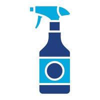 ícone de glifo de spray de água vetor