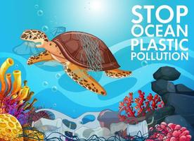 pare a poluição plástica do oceano