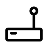 ícone de vetor de modem adequado para trabalho comercial e modificá-lo ou editá-lo facilmente