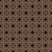 marrom escuro com padrão geométrico de detalhes castanhos vetor