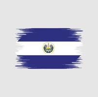 escova de bandeira de el salvador vetor