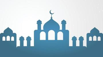 fundo islâmico. fundo de eid mubarak. fundo do Ramadã Kareem. vetor