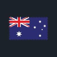design de vetor de bandeira da austrália. bandeira nacional