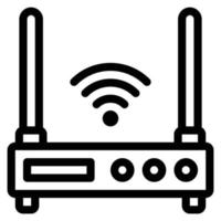 ícone wi-fi simples vetor