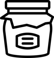 colheita jar ilustração vetorial em símbolos de qualidade background.premium. ícones vetoriais para conceito e design gráfico. vetor