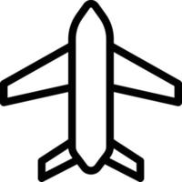 ilustração vetorial de avião em símbolos de qualidade background.premium. ícones vetoriais para conceito e design gráfico. vetor