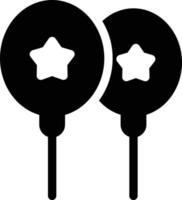 estrela balões ilustração vetorial em símbolos de qualidade background.premium. ícones vetoriais para conceito e design gráfico. vetor
