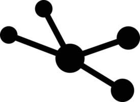 ilustração em vetor molécula em símbolos de qualidade background.premium. ícones vetoriais para conceito e design gráfico.