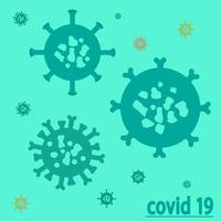 vírus covid 19 vetor