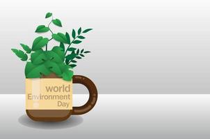 ambiente mundial e dia da terra ambiente mundial e dia da terra. feliz Dia da Terra. vetor