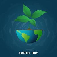 ambiente mundial e dia da terra ambiente mundial e dia da terra. feliz Dia da Terra. vetor