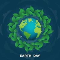 ambiente mundial e dia da terra ambiente mundial e dia da terra. feliz Dia da Terra. vetor