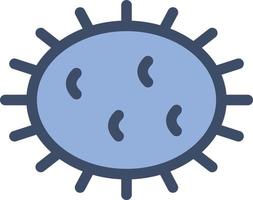 ilustração vetorial de bactérias em símbolos de qualidade background.premium. ícones vetoriais para conceito e design gráfico. vetor