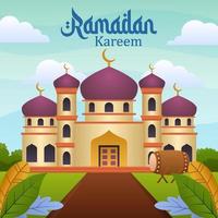 conceito de ramadan kareem vetor