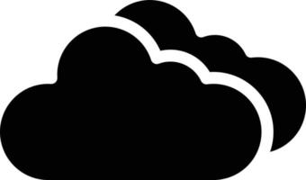 ilustração de design de ícone de vetor de nuvem