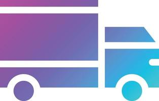 ilustração de design de ícone de vetor de caminhão de entrega