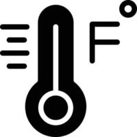 ilustração de design de ícone de vetor fahrenheit