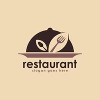 vetor de conceito de design de logotipo de restaurante
