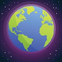 design de modelo de logotipo de globos da terra do mundo