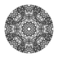 mandala desenhada à mão. decoração em ornamento de doodle oriental étnica. vetor