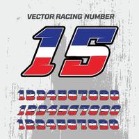 Racing Number