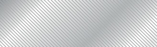 linhas inclinadas de fundo de textura de aço de metal abstrato panorâmico - vetor