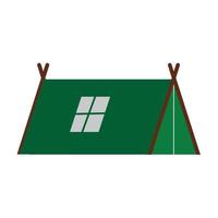 ícone de acampamento vetor