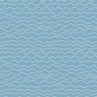 abstrato sem costura padrão de onda. padrão de onda de listras para design vetorial de verão. padrão marinho. fundo simples geométrico. para papel de parede, papel de embrulho, tecido vetor