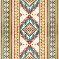 padrão de ornamento indiano nativo americano textura têxtil étnica geométrica tribal padrão asteca navajo tecido mexicano sem costura decoração vetorial moda vetor