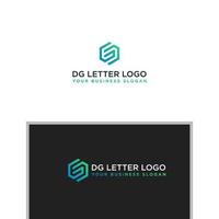 vetor de design de logotipo inicial gd