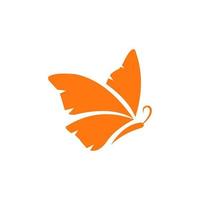borboleta de logotipo de ilustração vetor