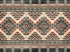 padrão de ornamento indiano nativo americano textura têxtil étnica geométrica tribal padrão asteca navajo tecido mexicano sem costura decoração vetorial moda vetor