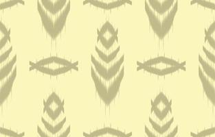 tecido ikat sem costura padrão geométrico étnico tradicional bordado style.design para fundo, tapete, tapete, sarongue, roupas, ilustração vetorial. vetor