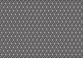 fundo de design de padrão geométrico em preto e branco vetor