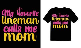 camiseta da moda dia das mães vetor