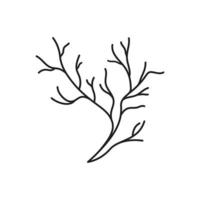 vetor de logotipo de ecologia de árvore