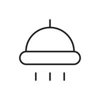 ícone de chuveiro para site, símbolo, apresentação vetor