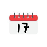 vetor de calendário para site, apresentação, símbolo