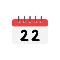 vetor de calendário para site, apresentação, símbolo