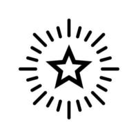 ícone de excelência. excelência ícone vector design ilustração. sinal simples de ícone de excelência. logotipo da estrela. símbolo de estrela. ícone de estrela isolado.