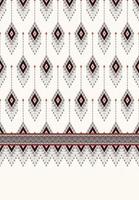 estilo tradicional geométrico ikat vertical com padrão sem emenda de cor de tom bege e fundo de textura de linha. uso para tecidos, têxteis, elementos de decoração. vetor