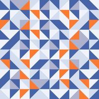 padrão de mosaico abstrato geométrico moderno e estilo de modelo têxtil com formas de emaranhados e objetos de ilustrações de elementos abstratos vetor