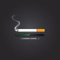 Pare de fumar. dia mundial sem tabaco. ilustração vetorial eps 10. vetor